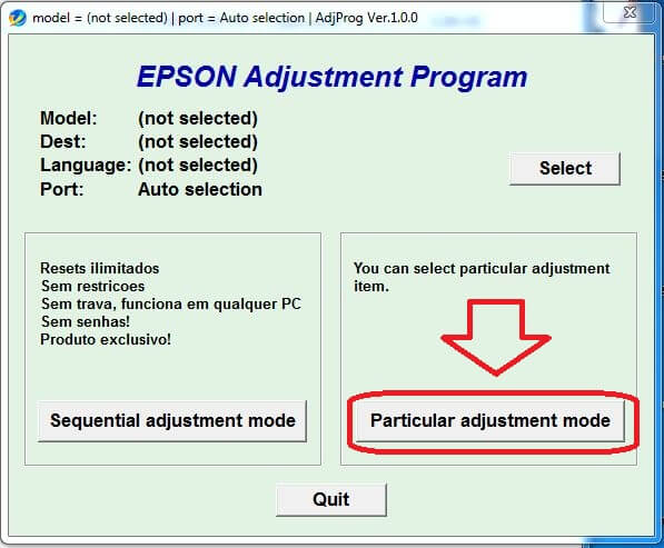 Adjustment program l360 free download