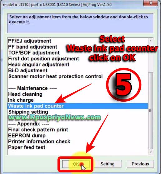 epson l3110 adjustment program rar password