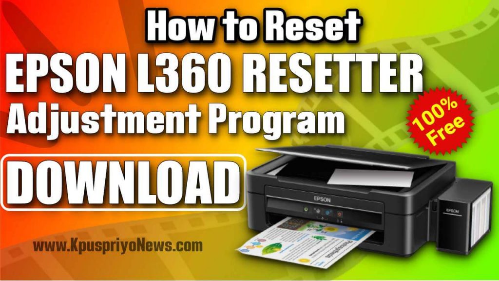 epson l220 resetter adjustment program free download