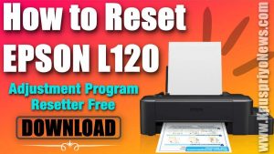 Epson Adjustment Program (L Series) #1 Fix Red Light Blink