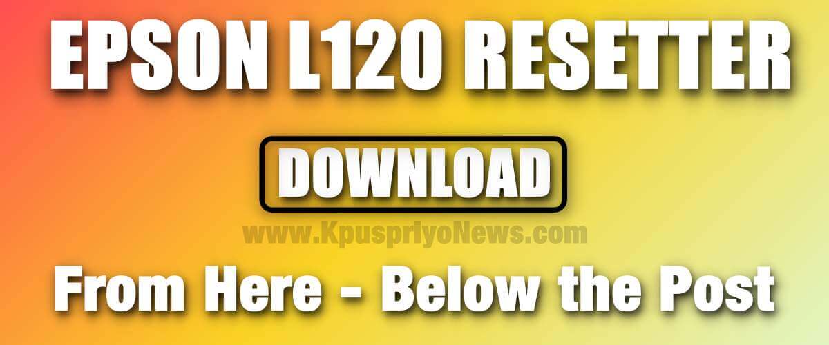L120 free download-1 resetter epson Epson L130