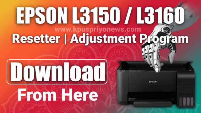 epson l3150 resetter free download without password